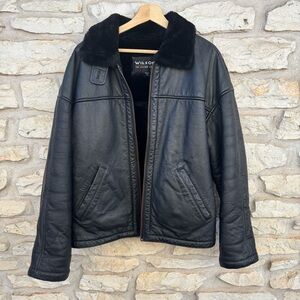 Wilson Black Military Style Jacket